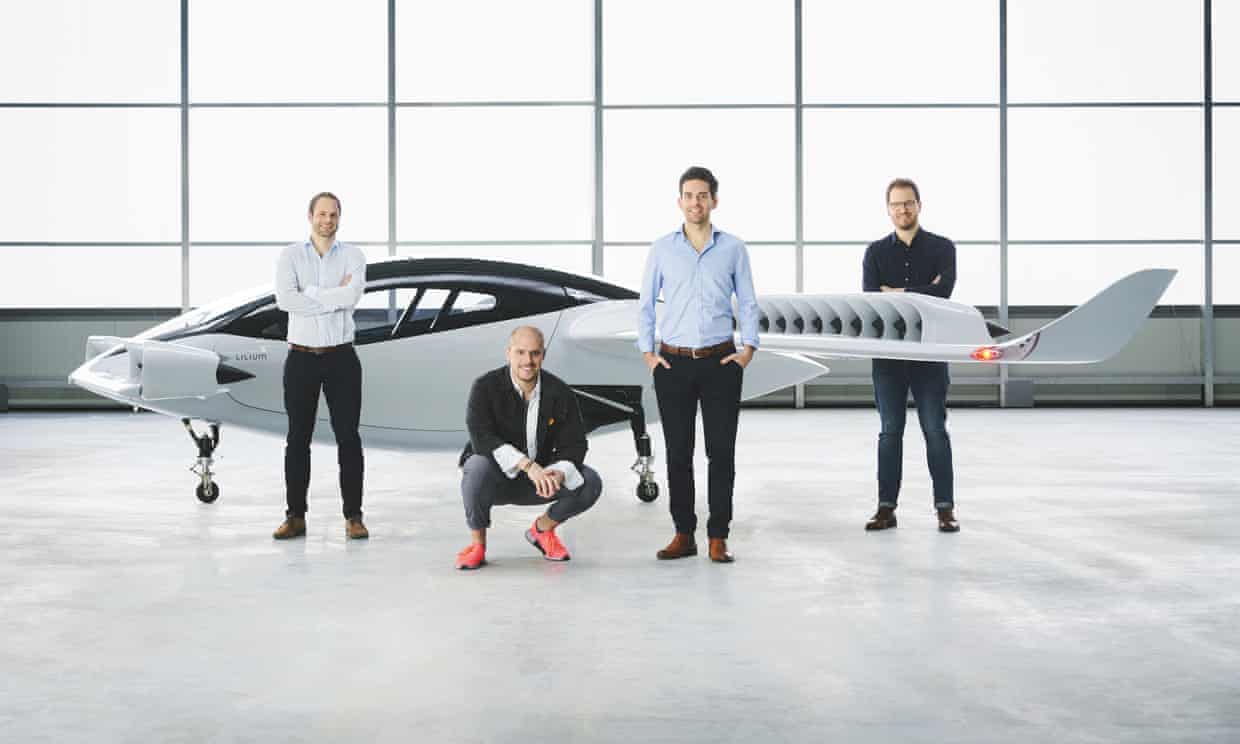 Electric 'flying taxi' prototype unveiled by German start-up