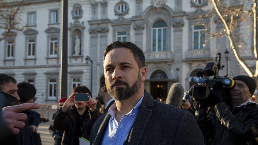 Santiago Abascal quiere que por sus intenciones 'golpistas' Quim Torra sea detenido