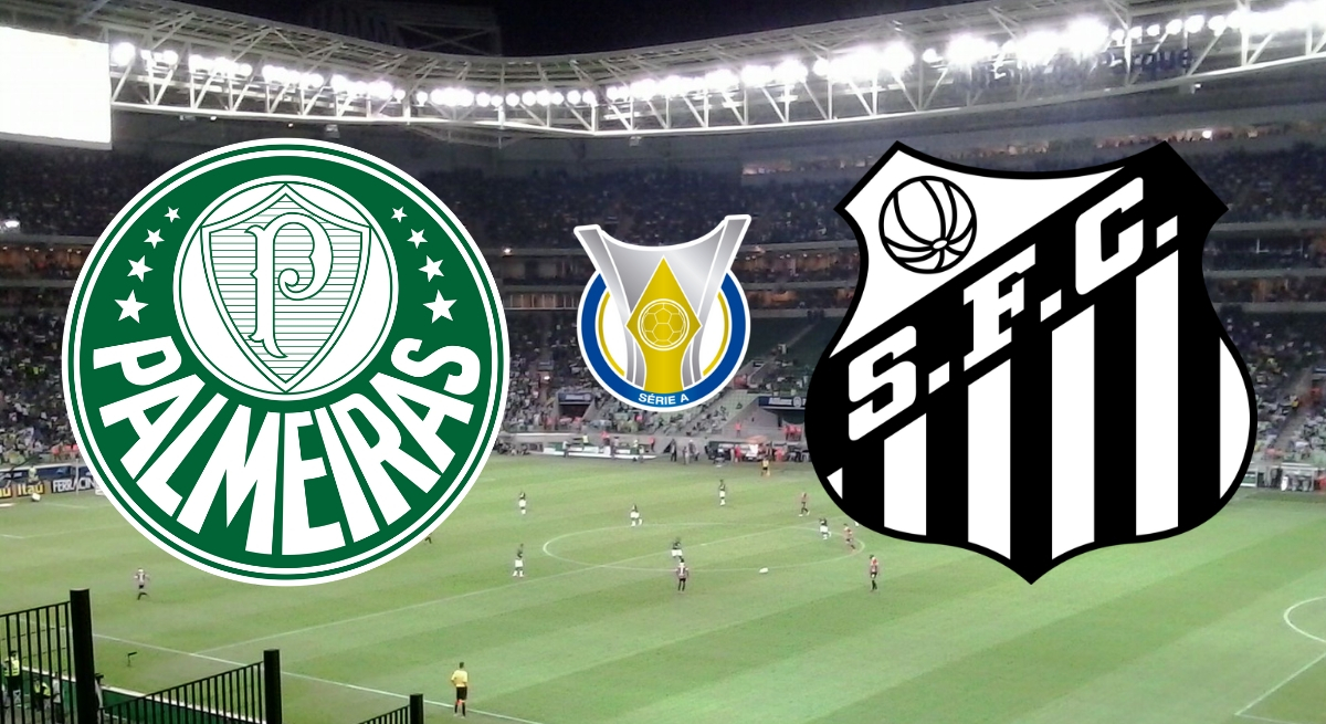 Palmeiras x Santos transmissão ao vivo neste sábado (18), às 19h