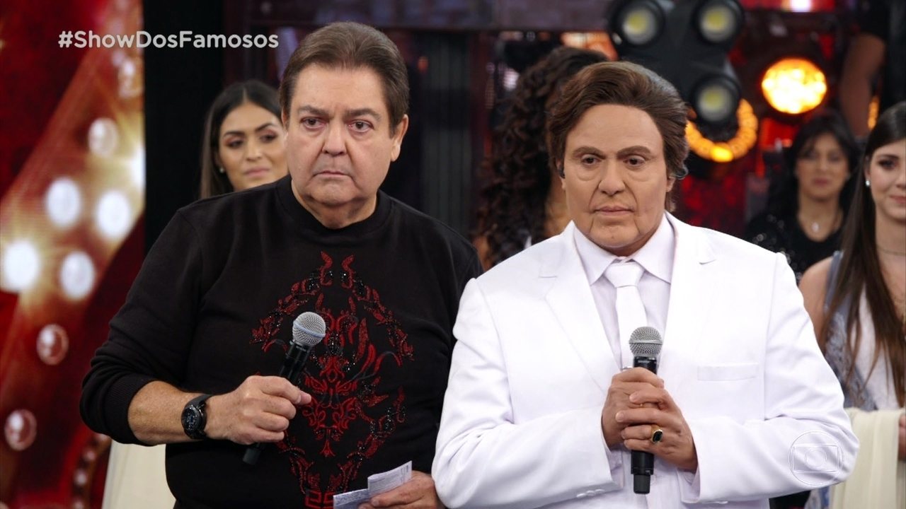 Ceará revela problema de saúde, chora e é consolado por Faustão