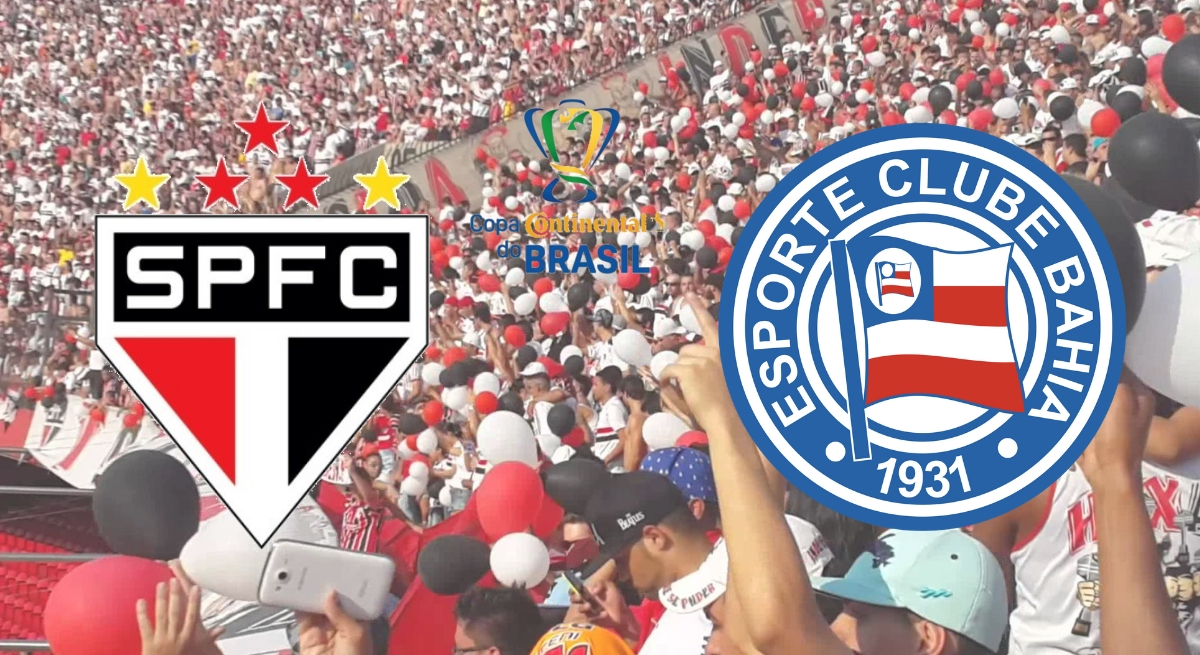 São Paulo x Bahia: partida ao vivo na TV aberta, TV fechada e internet