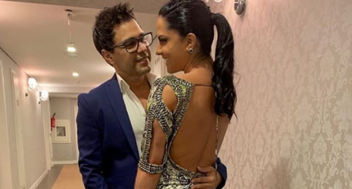 Durante tratamento para engravidar, noiva de Zezé Di Camargo revela mudanças em seu corpo