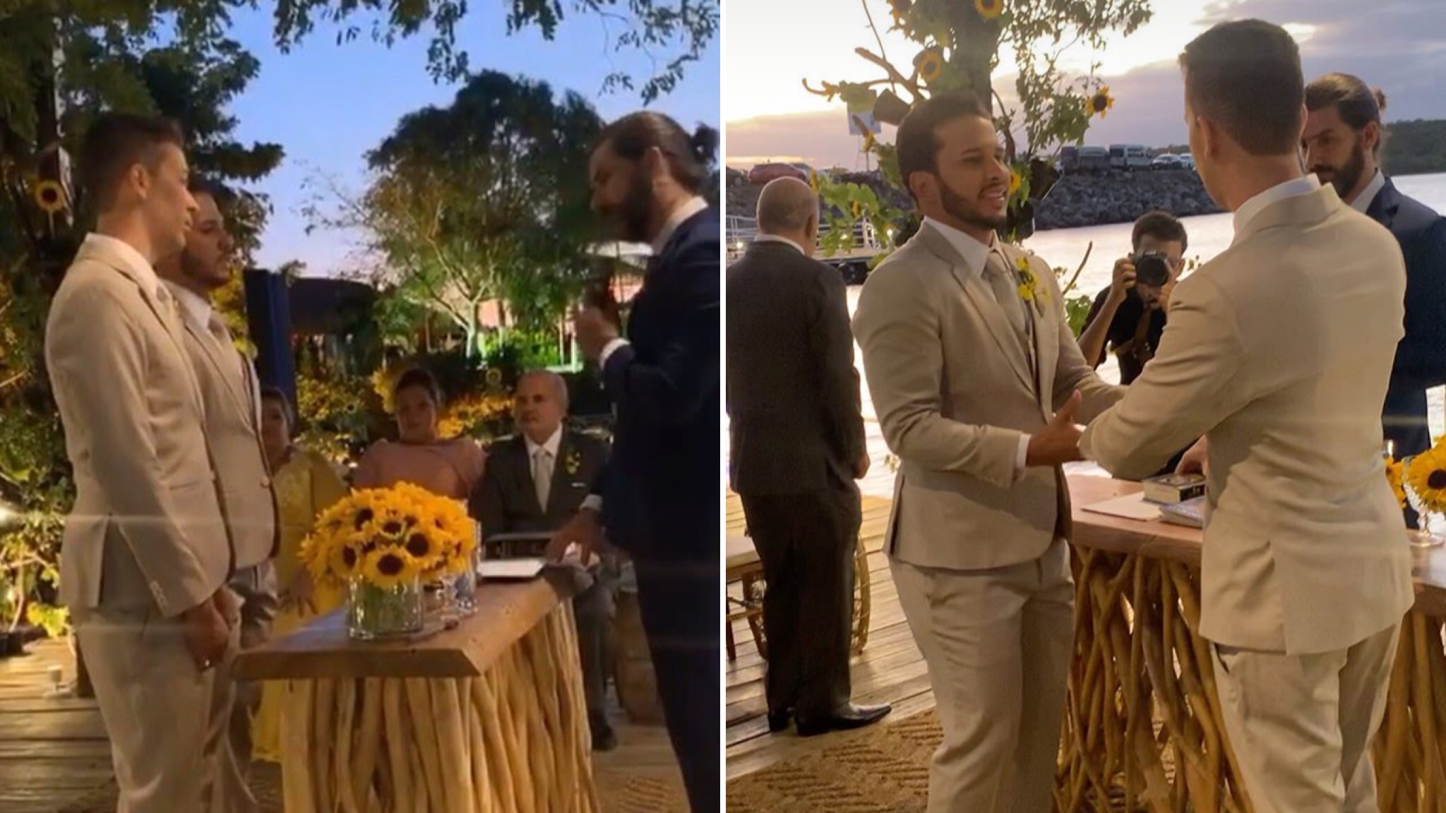 Carlinhos Maia se casa com Lucas Guimarães na presença de famosos