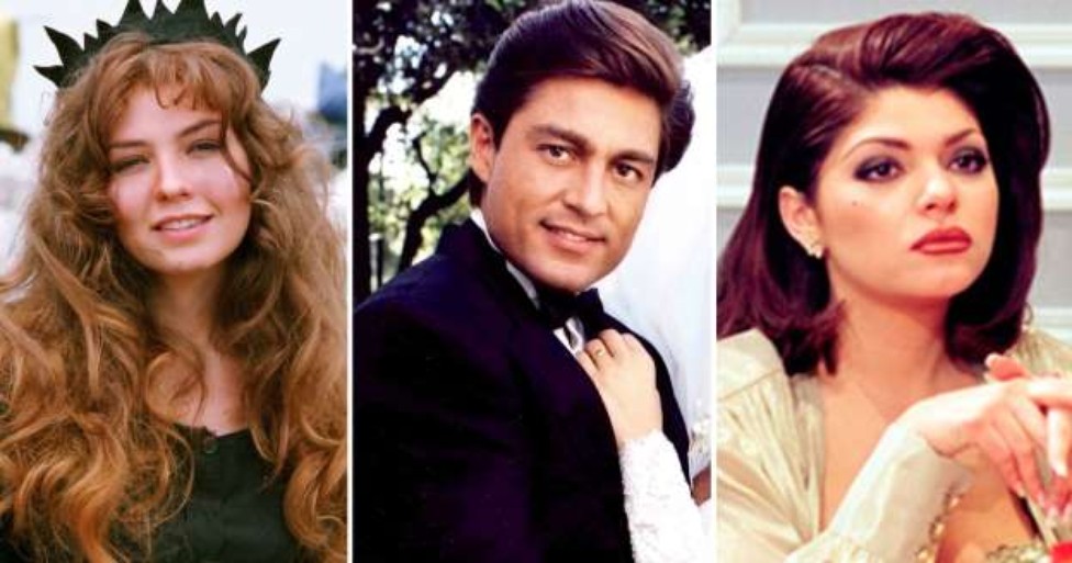 Antes e depois dos atores da novela mexicana 'Maria do Bairro'