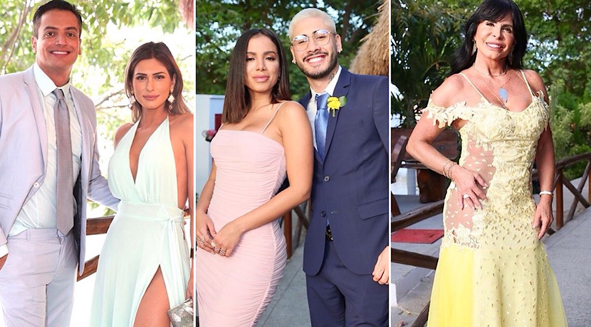 Os looks dos famosos no casamento de Carlinhos Maia e Lucas Guimarães