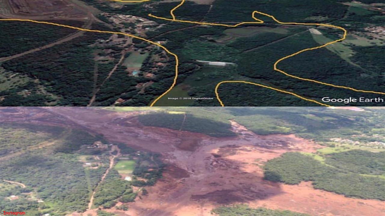 Barão de Cocais (MG) com possível novo deslizamento da Vale