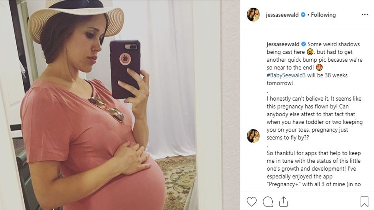 'Counting On': Jessa Duggar Seewald's close to giving birth