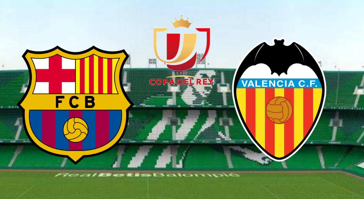 Barcelona x Valencia: transmissão ao vivo da final da Copa do Rei neste sábado (25)