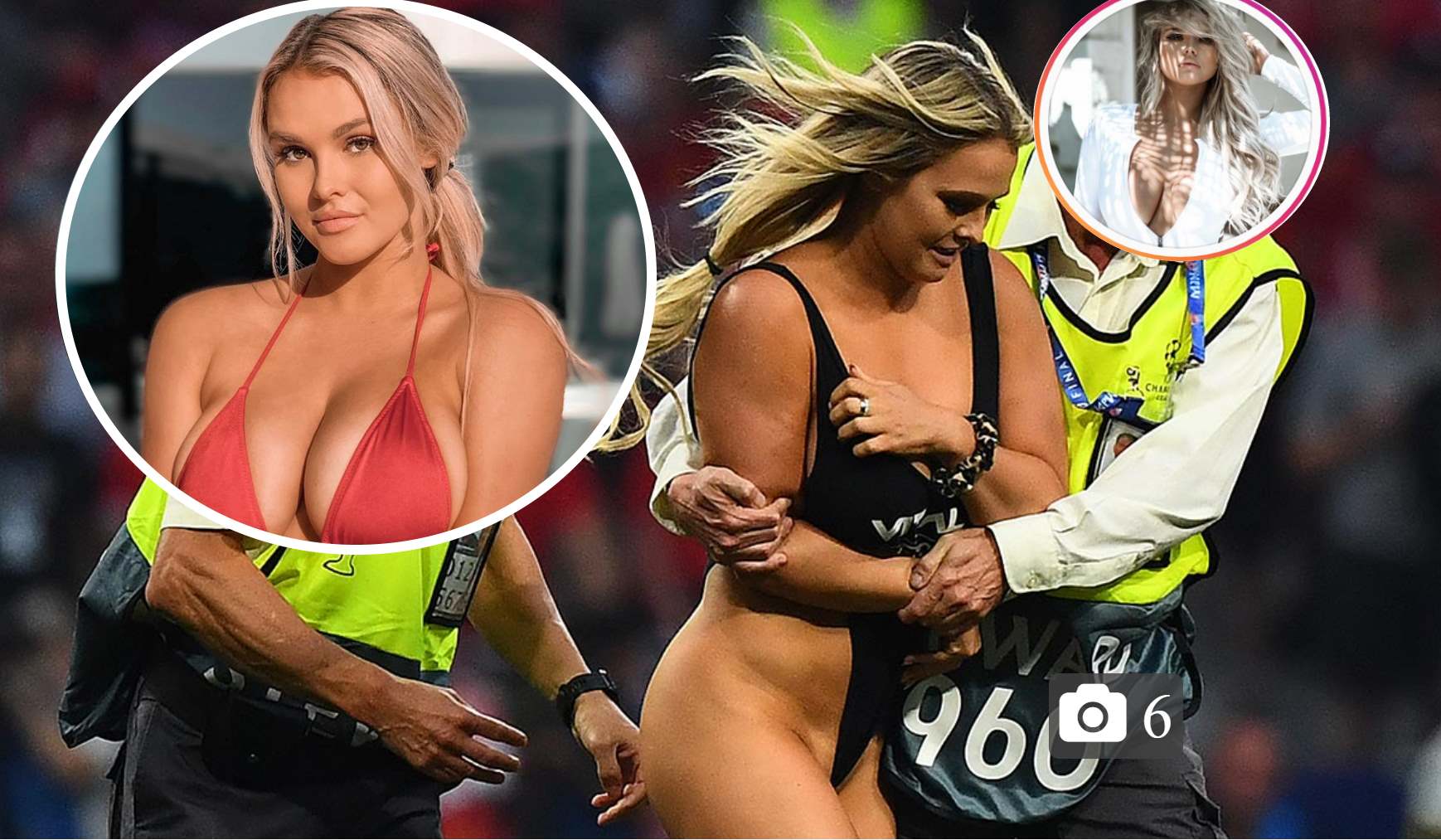 La espontánea de la Champions, Kinsey Wolanski, dice que lo hará más performances