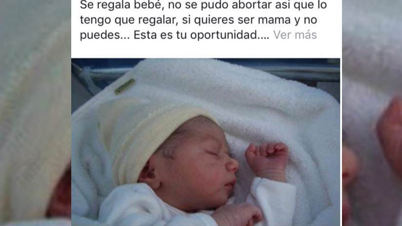 Una mexicana pretendía vender a su bebé en Facebook