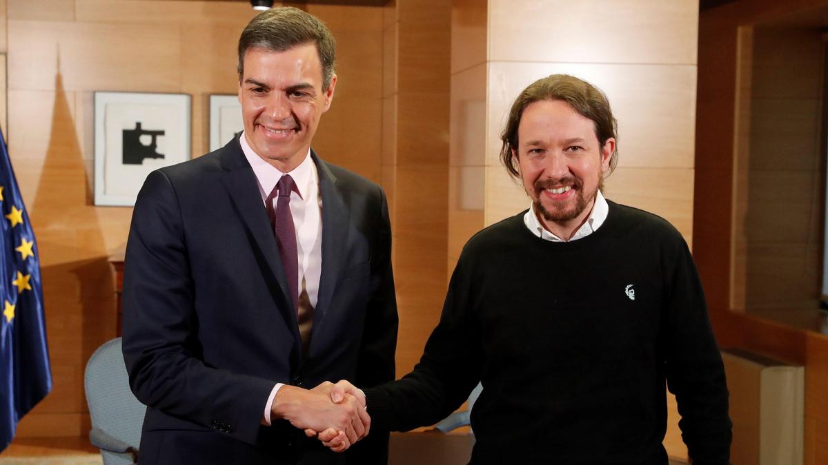 Pablo Iglesias tras reunirse con Pedro Sánchez apuesta por un 'Gobierno de cooperación'