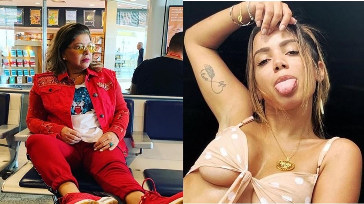 Roberta Miranda dá os parabéns a Anitta por gravidez, e funkeira nega boato
