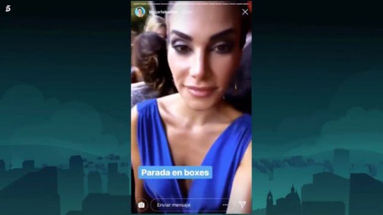 Carla Barber acusada por el Deluxe de traicionar a Ramos por grabar en la boda