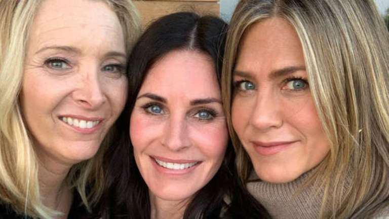 El 55 cumpleaños de Courtney Cox reunió a todas las actrices de 'Friends'