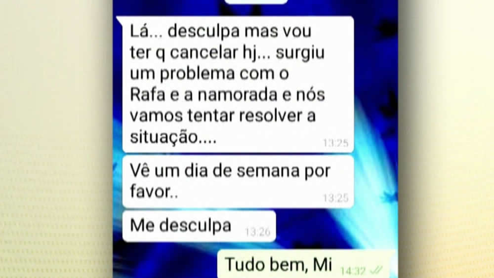 Antes de morrer, mãe de Rafael Miguel enviou mensagem para amiga