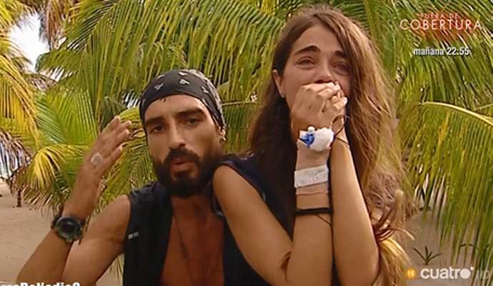 Violeta abandona Supervivientes y asegura su plaza para el próximo año