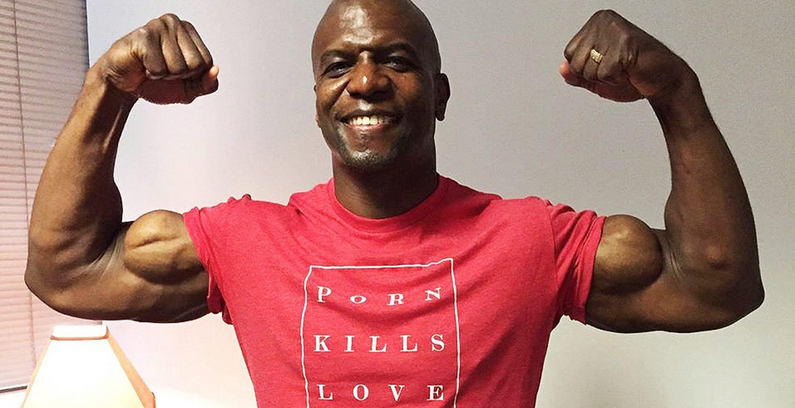 Terry Crews foi jogador profissional de futebol americano