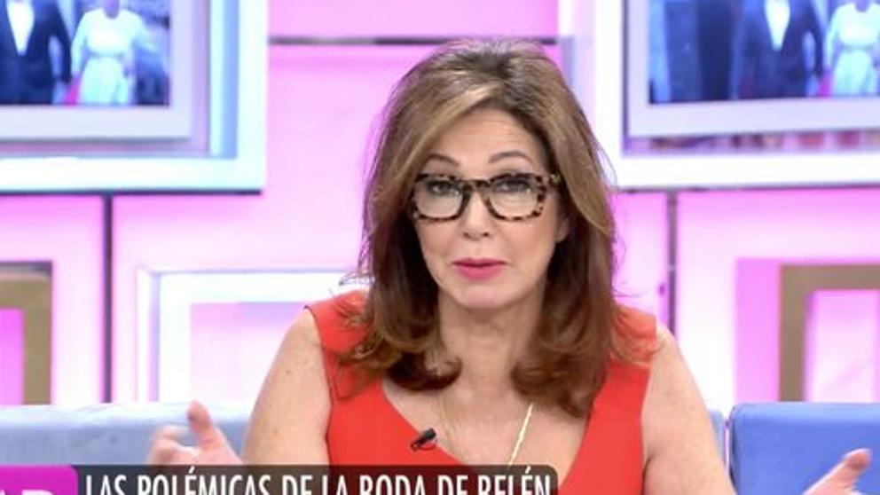 Suplantan la identidad de Ana Rosa para hacerse con fotos de la boda de Belén Esteban