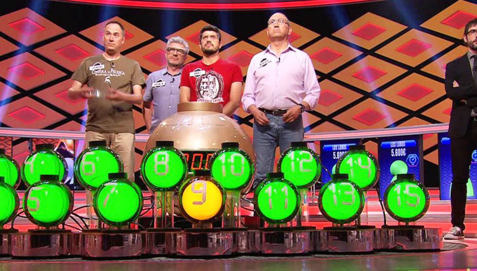 El mayor bote de la televisión, 6,7 millones de euros, se lo llevan 'Los Lobos' en 'Boom'