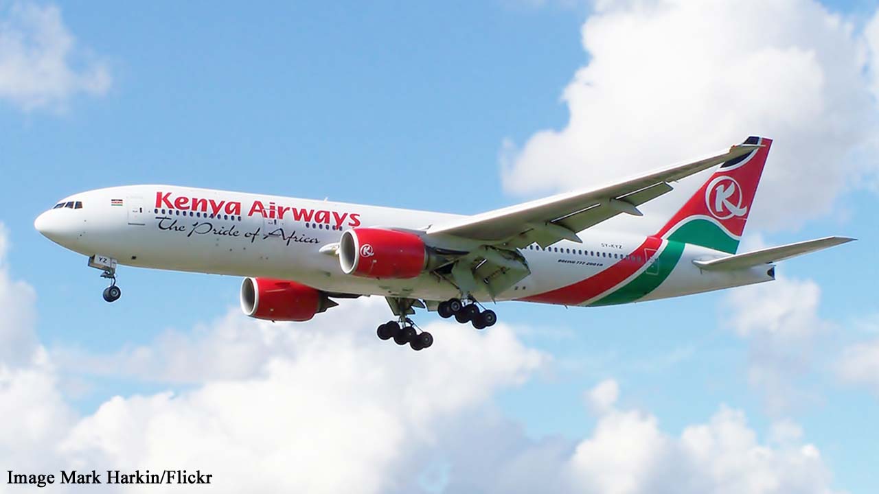 Kenya Airways: Body of stowaway falls from plane into Clapham garden