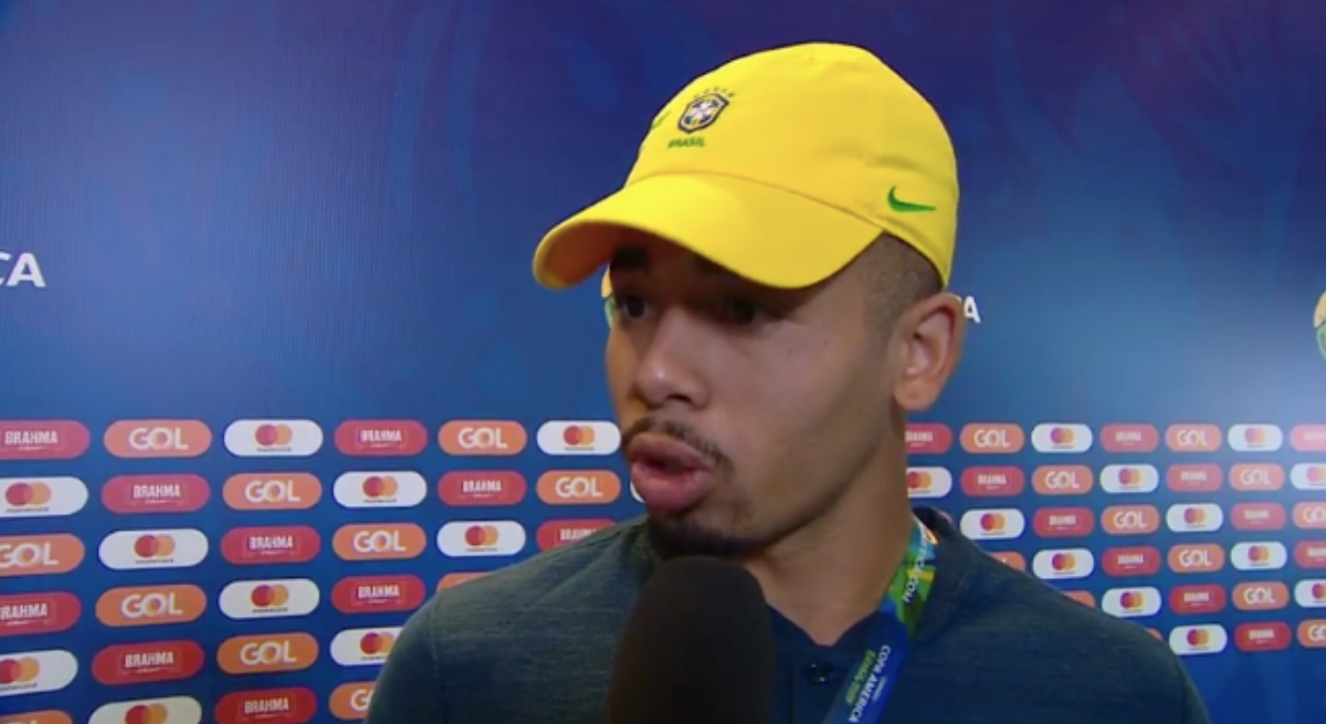 Gabriel Jesus reprova comentário de Casagrande e dispara contra comentarista