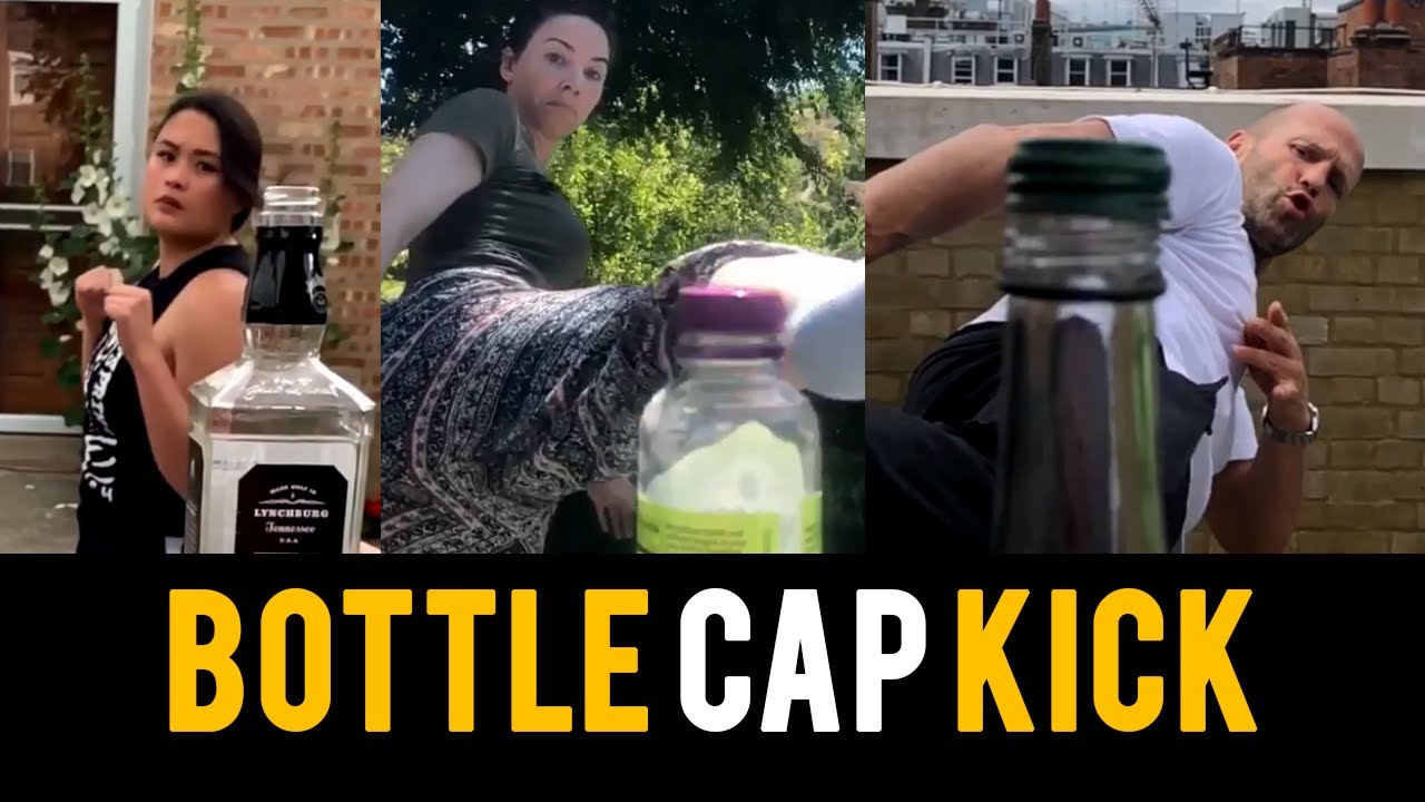 #BottleCapChallenge el nuevo reto viral