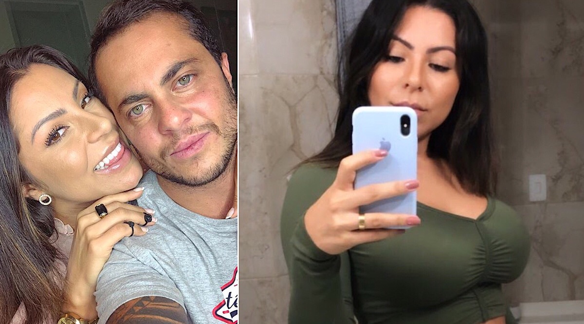 Andressa Ferreira mostra barriga de grávida em foto