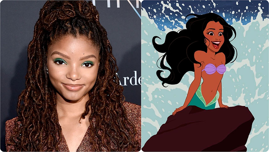 Halle Bailey, actriz y cantante, será la interprete de 'La Sirenita'