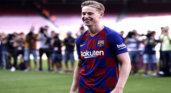Frenkie De Jong es presentado oficialmente como jugador del Barça