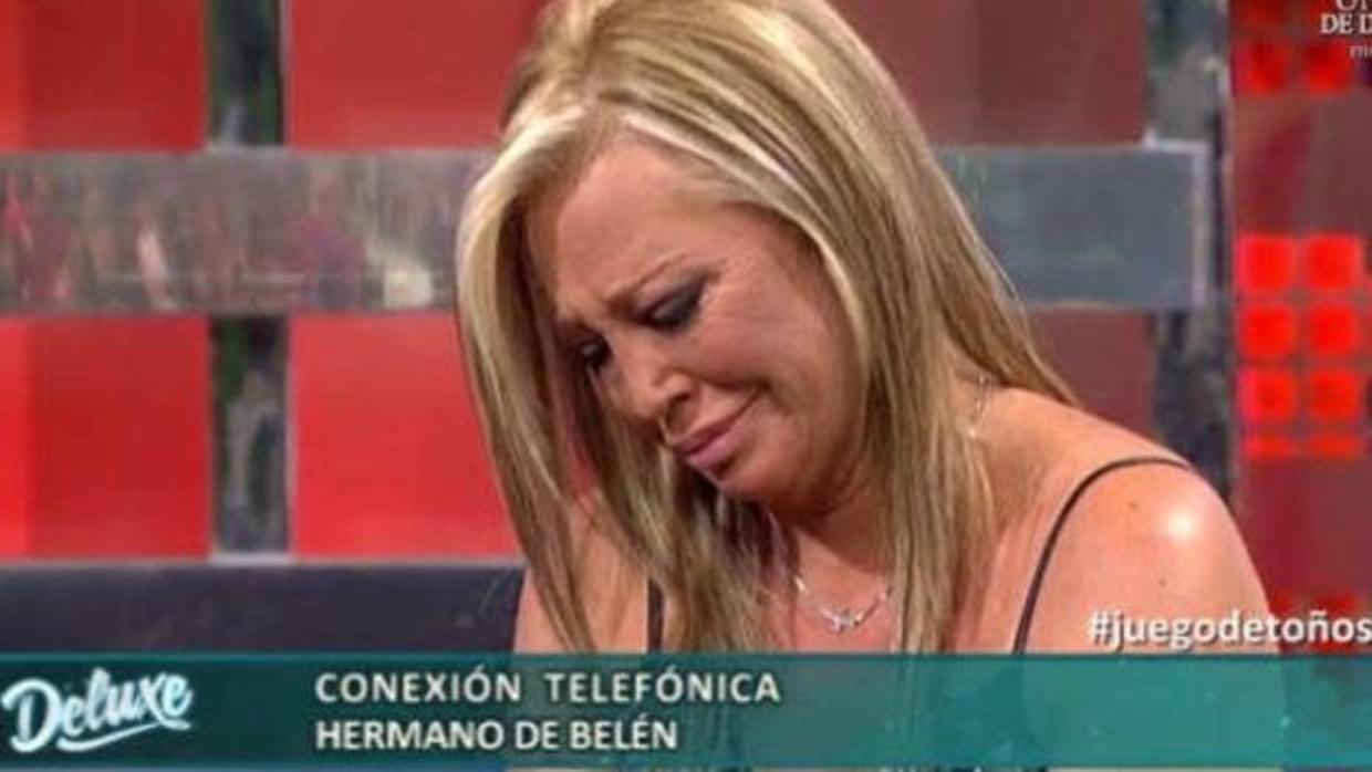Belén Esteban hundida por las declaraciones de su hermano sobre que su padre los abandonó