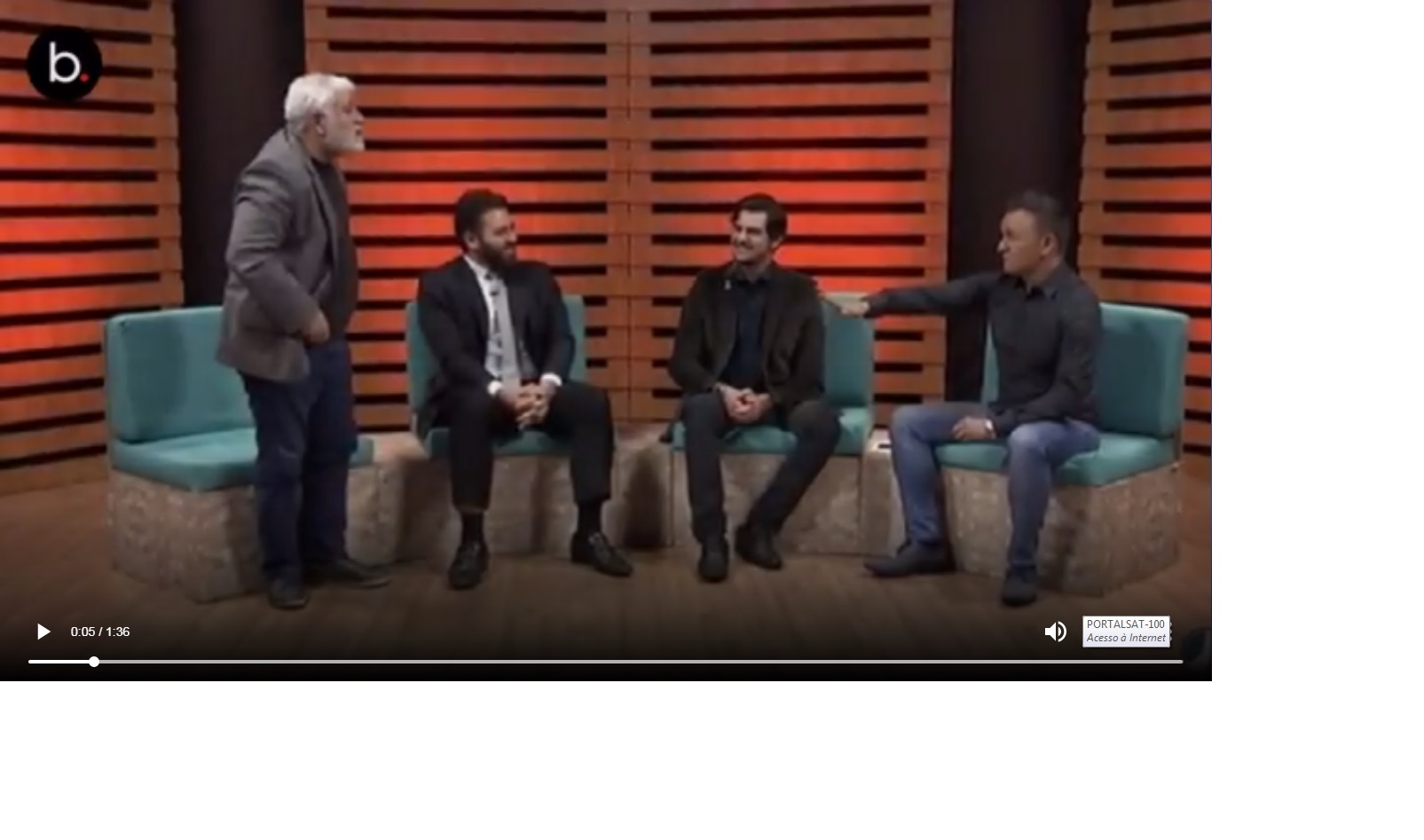 Após discussão com apoiador de Bolsonaro, professor abandona programa