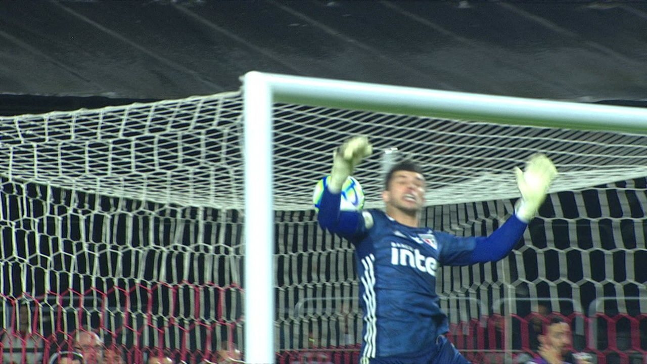 Com gol esquisito, São Paulo e Palmeiras empatam no Morumbi