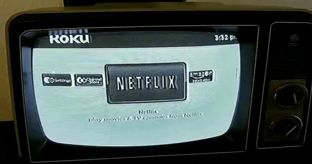 Un artista de San Francisco logra ver Stranger Things en un viejo televisor de los 70