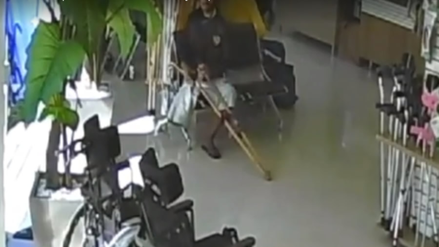 Polícia prende homem de uma perna que roubou loja em Sorocaba