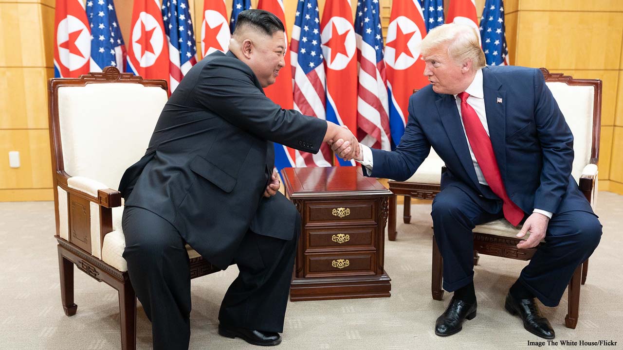 North Korea reveals advanced submarine in possible message to Trump
