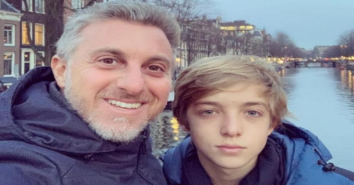 Luciano Huck compartilha foto do filho Benício de volta ao mar