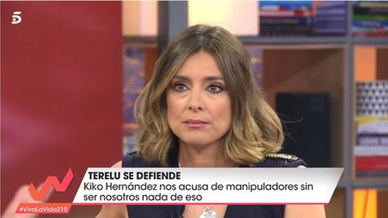 Sandra Barneda responde a Kiko Hernández que no hay ningún interés en manipular imágenes