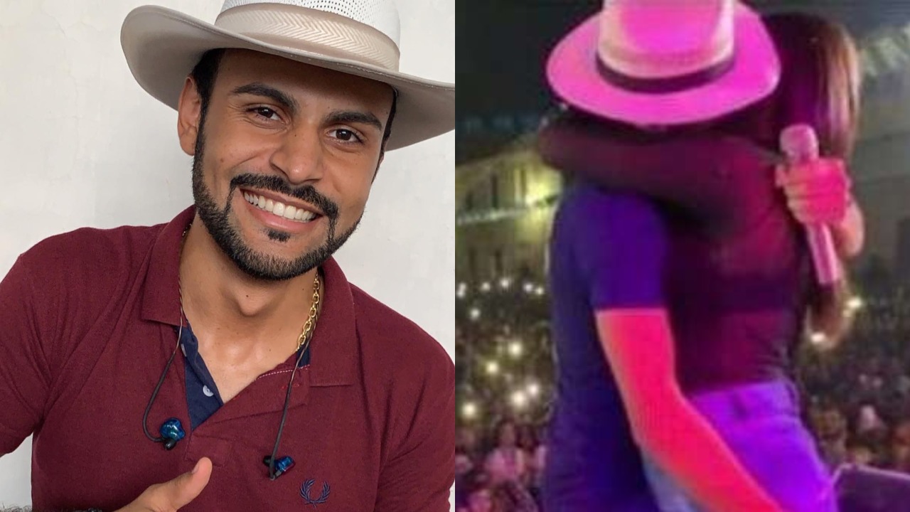 Mulher que beijou Thullio Milionário pede desculpas ao cantor e desiste de processo