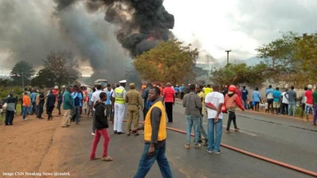 Fuel tanker explosion in Tanzania kills at least 64, injures around 70 people