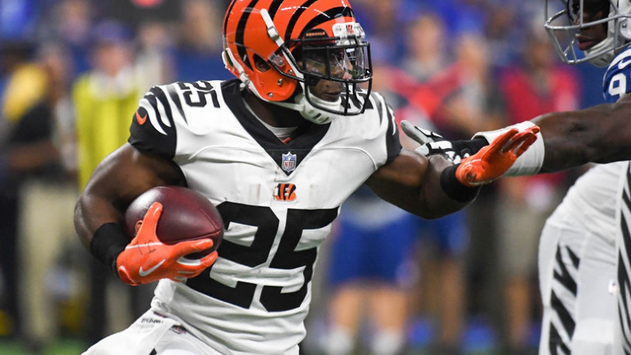 Giovani Bernard is Projected to Be the #73 RB in 2019