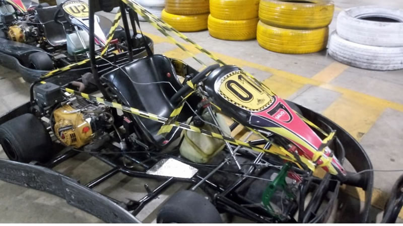 Jovem tem couro cabeludo arrancado em corrida de Kart