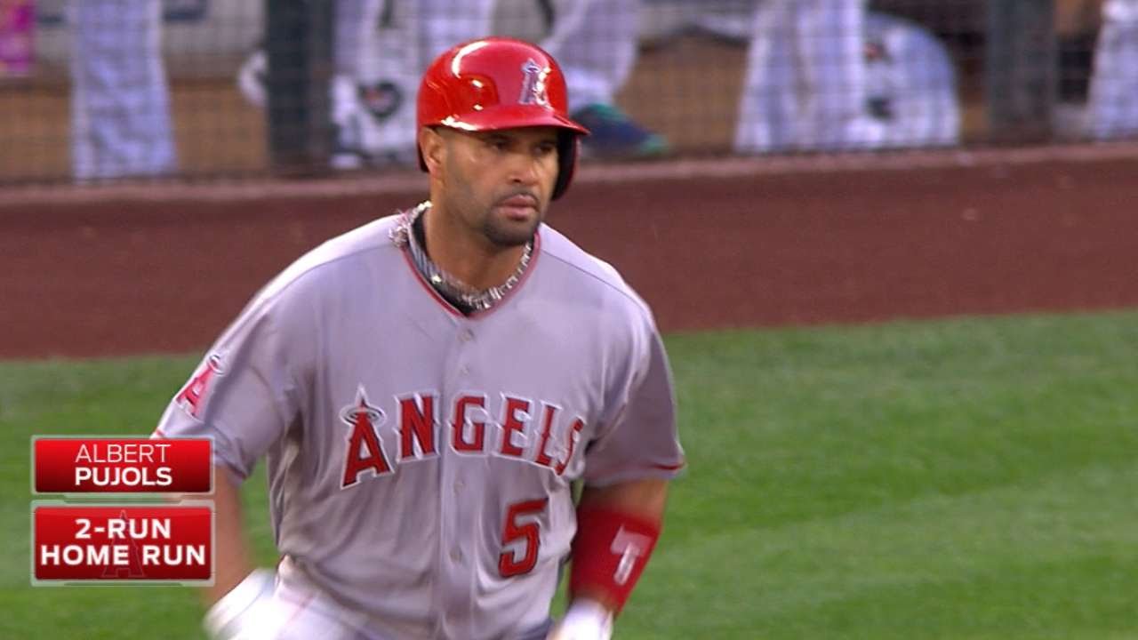 Albert Pujols cementing himself into the history books