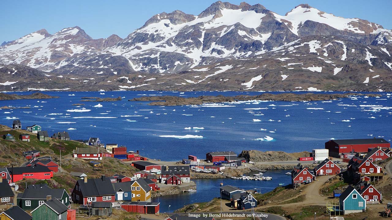 President Donald Trump asks if the US can buy Greenland