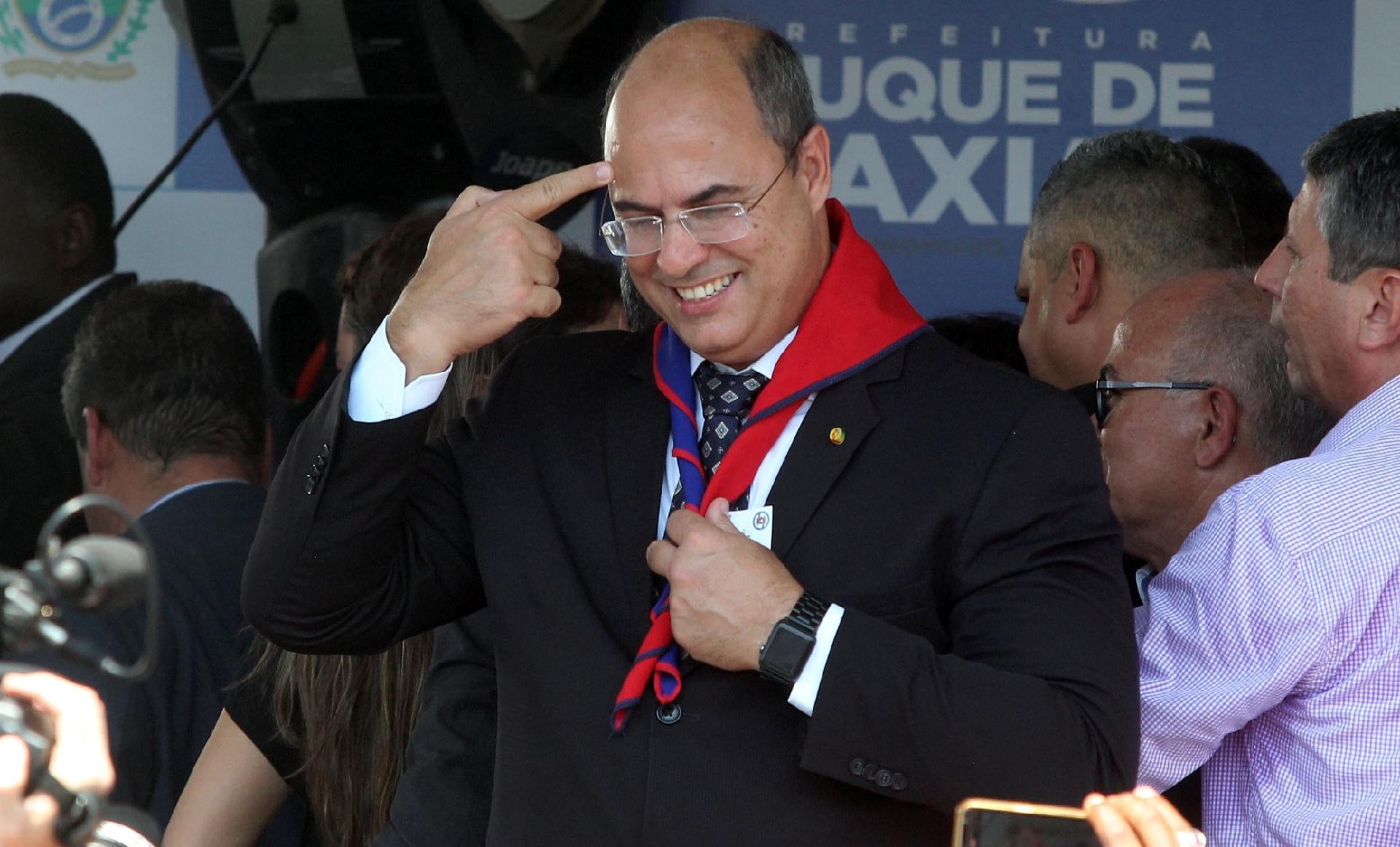 Wilson Witzel (PSC) disparou sua já tradicional metralhadora verbal