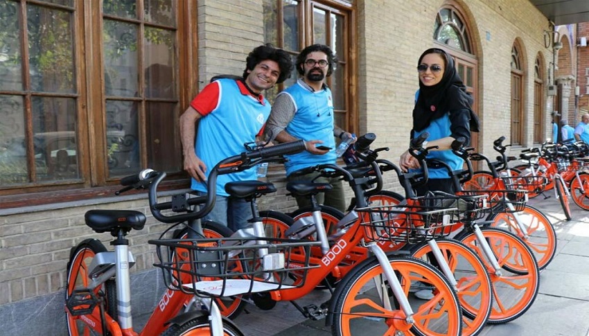 Iranian bike-sharing app 'Bdood' sparks outrage after refusing women service