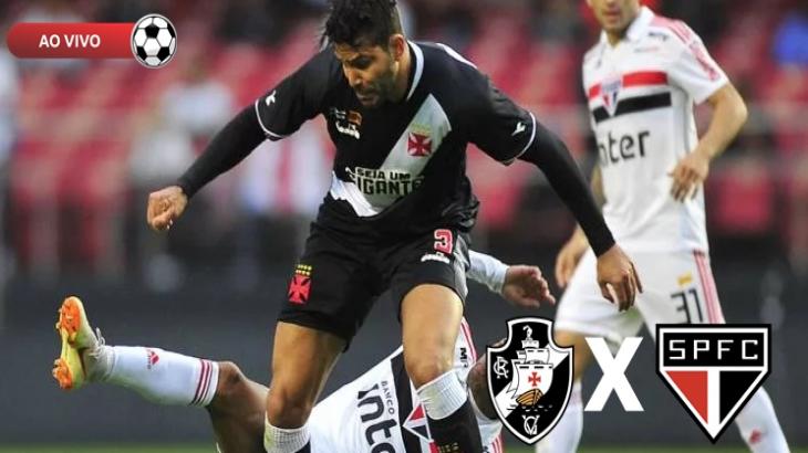Vasco x São Paulo vai ser transmitido ao vivo na TV Globo