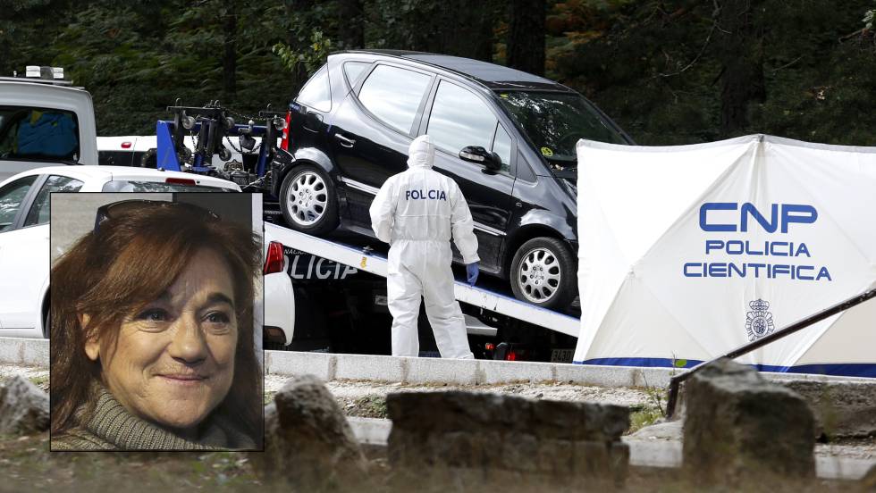 Hallado en un paraje de Cercedilla el coche con el que desapareció Blanca Fernández Ochoa
