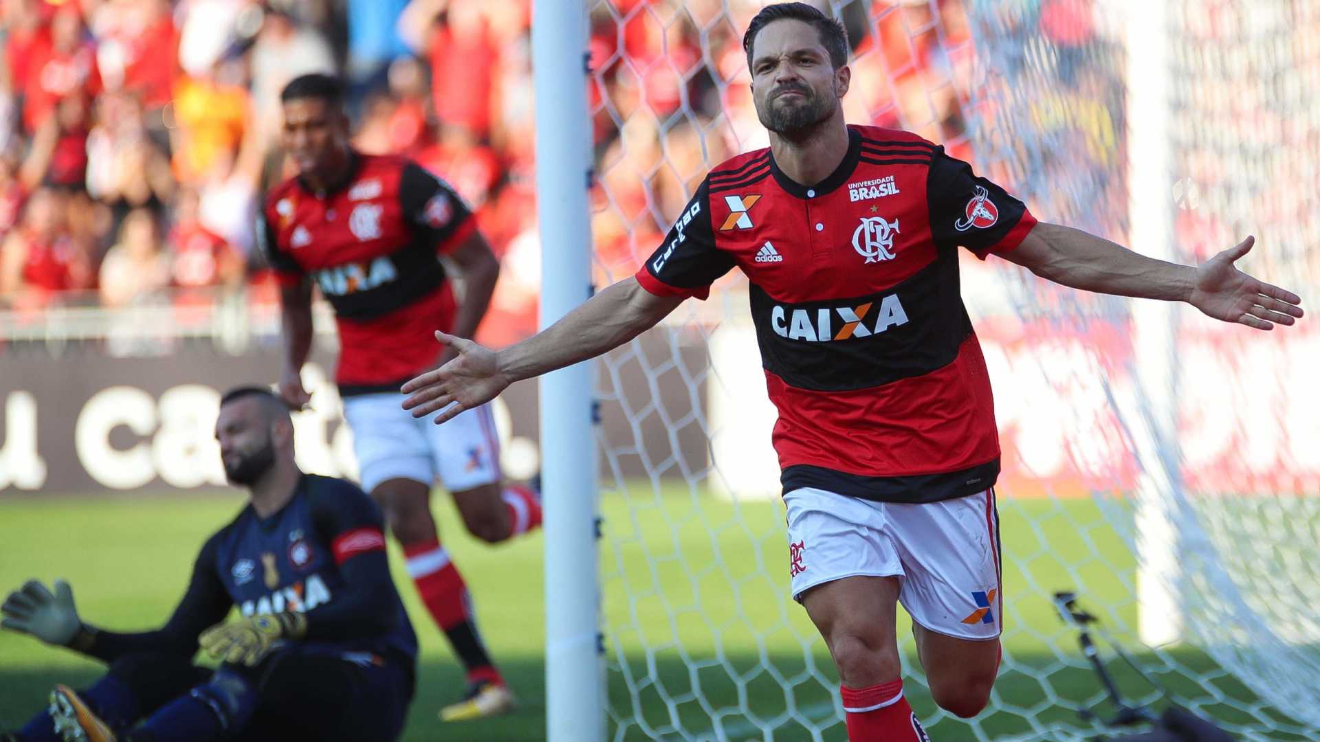Flamengo venceu o Palmeiras por 3 a 0