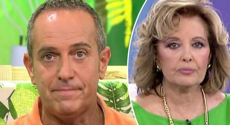 Víctor Sandoval acusa a María Teresa Campos de echarlo del plató de mala manera