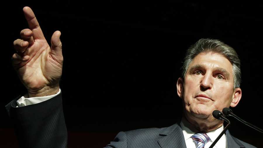 Sen. Manchin says he won't run for West Virginia governor